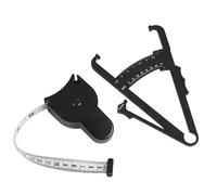 Body Fat Caliper and Measuring Tape Set - Fat Tester Device for Women, Skinfold Caliper for Composition Analysis, Accurately Measuring BMI