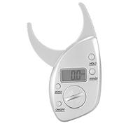 Body Fat Caliper, Portable Measuring Tape Skinfold Measure Scale Personal Fitness Tester Electronic Calipers Digital BMI Calculator with LCD Screen Health Analyzer for Accurately Weight Loss Tool