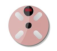 Body Fat Scale Bluetooth BMI Balance Scales Smart Electronic LED Digital Weighing Bath Precise Easy To Read(Pink)