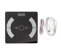 Body Fat Scale Bluetooth Digital Passenger Scales for Full Body Analysis with LCD Color Display and 27 Measured Values for Fitness at Home Sports Office Family