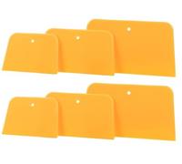 Body Filler Spreaders, 15PCS 4, 5, & 6 Inch Automotive Body Fillers Hard Plastic Spreaders Auto Body Spreader for Applying Fillers, Putties, Glazes or Caulking Agents Car Body Maintenance (6pcs)
