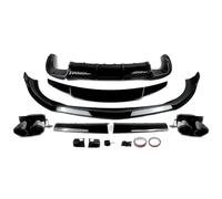 Body Front Rear Bumper Lip Diffuser Splitters Spoiler Guard Protector For Benz For S CLASS W223 For AMG For Line 2021 2022 2023 Car Rear Bumper Lip Diffuser