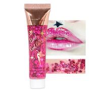 Body Glitter Gel, Face Sequins Chunky Mermaid Liquid Holographic for Body, Cheeks and Hair, Sparkling Festival Party Lotion Beauty Makeup, Nail Art DIY (03#)