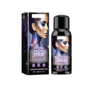 Body Glitter Spray, Shiny Body Glitter Spray for Women, Face & Body Glow Shimmer, Waterproof Non-Sticky Lightweight Body Highlighter, Liquid Highlighter Quick-Drying (G)