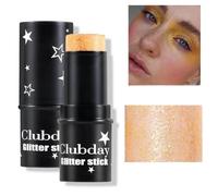 Body Glitter Stick - Chunky Sparkling Glitter Gel for Face, Body & Hair with Mermaid Sequins Liquid Holographic Shine, Waterproof & Multiuse Makeup Essential for Party Show