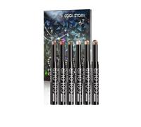Body Glitter Stick,Professional Makeup Wonder stick,On-the-Go Highlight and Contour, Sparkly Natural Powder for Face;Body; Eyes-B