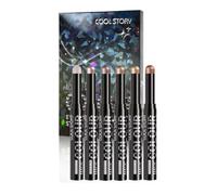 Body Glitter Stick,Professional Makeup Wonder stick,On-the-Go Highlight and Contour, Sparkly Natural Powder for Face;Body; Eyes-A