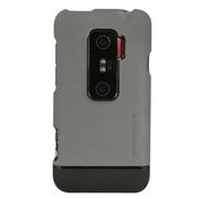 Body Glove HTC EVO 3D Rubberized Slide-On Plastic Case Grey/Black
