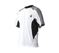 Body Glove Men's Performance Loose Fit Short Sleeve Shirt, White, Medium