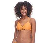 Body Glove Women's Baby Love Solid Molded Cup Push Up Triangle Bikini Top Swimsuit, Smoothie Sundream, Small