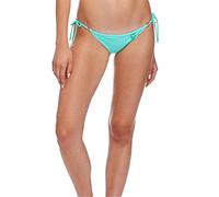 Body Glove Women's Brasilia Tie Side Cheeky Bikini Bottom Swimsuit, Smoothies Sea Mist, Large