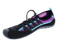 Body Glove Women's Sidewinder Water Shoe, Black/Oasis Purple, 8 UK