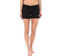 Body Glove Women's Smoothies Black's Beach Solid 4" Vapor Boardshort Swim Shorts, X-Small