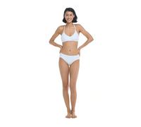 Body Glove Women's Smoothies Nuevo Contempo Solid Full Coverage Bikini Bottom Swimsuit, Snow, Small