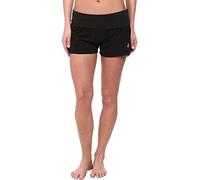 Body Glove Women's Smoothies Seaside Solid 2" Vapor Boardshort Board Shorts, Black, Medium