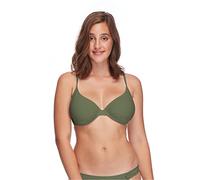 Body Glove Women's Smoothies Solo Solid Underwire D, Dd, E, F Cup Bikini Top Swimsuit, Cactus, E