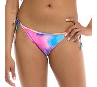Body Glove Women's Standard Brasilia Tie Side Cheeky Bikini Bottom Swimsuit, Iridescence, Medium