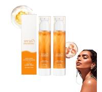 Body Glow Shimmer Spf 50+, 2025 New Sun Barrier Body Oil, Rose Gold Shimmer Oil, With Glitter Effect & Broad Spectrum Protection, Quick Absorbing for Face, Vegan (2)