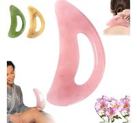 Body Gua Sha, Cellulite Massager Tool, Body Scraper Tool, Gua Sha for Bodys, Booty Massage, for Face, Back, Legs, for Every Bodys, Every Age (pink)