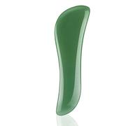 Body Gua Sha Massage Tool, Gua Sha Facial Tools, Muscle Scraper for Soft Tissue, Physical Therapy Massager for Back, Legs, Arms, Neck, Shoulder, Natural Aventurine Jade Stone - S