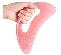 Body Gua Sha Massage Tool, Large Gua Sha Massager Lymphatic Drainage Massager Muscle Relaxation and Relieve Fatigue Scraping Tool with Handle for Face Neck Back Legs Muscle
