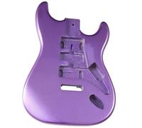Body Guitar Parts Bright Metallic Purple DIY Electric Guitar Body Single Shake Assembly DIY