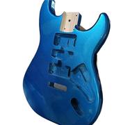 Body Guitar Parts Metallic Blue Guitar Body Suitable For SSS SSH Pickup Holes(SSH)