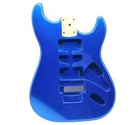 Body Guitar Parts Metallic Blue Poplar Double Crank Electric Guitar Body Instrument DIY Accessories