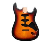 Body Guitar Parts Sunset Gloss Matte Alder Double Fight Body Accessories For ST Electric Guitar SSS Pickup Hole