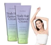 Body Hair Removal Cream with Spatula Applicator - Gentle Formula Cream for Sensitive Skin, Crema Depiladora Para Mujer, Long-Lasting Smooth Skin (2)