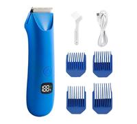 Body Hair Trimmer For Men | Electric Personal Grooming Device With Digital Display | Body Trimmer For Men - For Intimate Areas Pu rmpits Chest Arm Leg