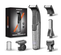 Body Hair Trimmer for Men, MAXGROOM Electric Body Hair Shavers for Men, Wet and Dry, Rechargeable Intimate Mens Body Grooming Kits Razor for Body, Groin, Beard