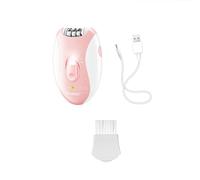 Body Hair Trimmer - USB Rechargeable Waterproof Clipper for Sensitive Areas, 3 Guard Combs & Ceramic Blade, Painless Bikini/Face Grooming Kit