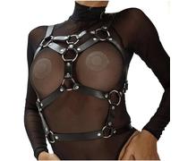 Body Harness Women Fashion Bra Chest Waist Cage Belt Sex Bondage Punk Gothic Accessories Adjustable Plus Size Erotic Bondagewear Lingerie Cosplay Rave Halloween Outfit
