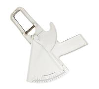 Body Health Measuring Tool, Body Fat Stirrup, Fat 0-88mm - Professional Portable Double Spring Fat Tape Measuring Tool Held In The Body Fat Strip