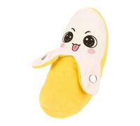 Body Induction Banana Beat Piano Plush Toy, Single & Double Player Touch Sensitive Singing Interactive Musical Doll, Early Music Educational Sensory Toy for Kids Parent-Couple Indoor Play