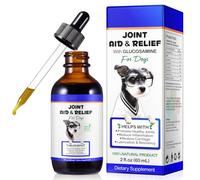 BODY JUICE OIL Joint Support Liquid for Dogs, Dog Joint Relief Supplements Improve Mobility & Flexibility, Natural Formula with Turmeric & Essential Nutrients for Active & Aging Dogs, 60ml