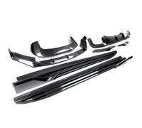 Body Kits Front Lip Rear Bumper Diffuser Spoiler Side Skirts Carbon Look For BMW For X5M F85 2014 2015 2016 2017 2018 2019 Car Rear Bumper Lip Diffuser