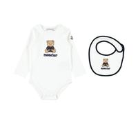 Body L/S+Acc - unisex - Moncler - Bodies & Sets - White - 6 M - Kids 6 M