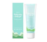 Body Lotion Gel | Double-Tube Skin Soothing Lotion, 2-in-1 Hydrating Skin Gel | Body Gel Infused With Natural Ingredients Long-Lasting Body Repair Moisturizer 100g For Dry & Sensitive Skin