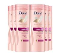 Body Love Care + Radiant Glow Illuminating Body Lotion for radiant instant glow and nourished skin that is made for all skin types, 400 ml (6 Pack)