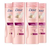 Body Love Care + Radiant Glow Illuminating Body Lotion for radiant instant glow and nourished skin that is made for all skin types, 400 ml (4 Pack)