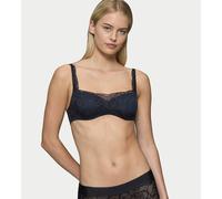 Triumph Women's Body Makeup Illusion Lace Balconette Bra, Black, 36D