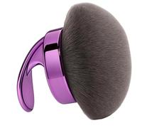 Body Makeup and Foundation Blending Brush for Tanning - Durable Oval Bristles with -Purple