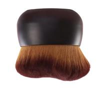 Body Makeup Brush - 3" Wide Face and Back Brush | ABS & Wool Fiber DIY Tanning Brush - Uniform Application for Legs, Arms, Back, Bronzing and Concealer