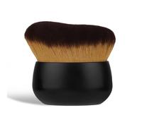 Body Makeup Brush for Self Tanner, Large Self Tanning Applicator Tan Brush Provides Even Application for Face Neck Back Legs, Wet & Dry Use (Black)