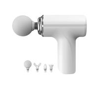 Body Massage - Compact Battery Unit, Multiple Head Pieces, Variable Motion Speeds, Silent System | Athletic Recovery Apparatus Also Easing Tension Knots After Home Workout Training
