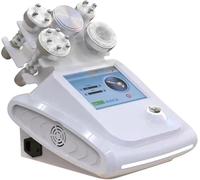 Body Massage Face Lifting Machine RF Shaping Massager Skin Tightening Vacuum Massage Skin Care Anti Cellulite Face Body Use for Home and Salon (3 RF + Vacuum RF + 40K Cavitation)