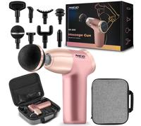 Body massage gun 8 attachments NS-500 Neo-sport pink