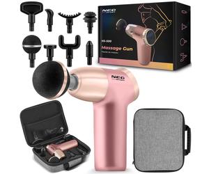 Body massage gun 8 attachments NS-500 Neo-sport pink